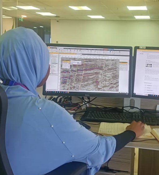 Hafsah working at Oando